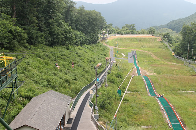 zip line and tubing near Fenton Inn VA